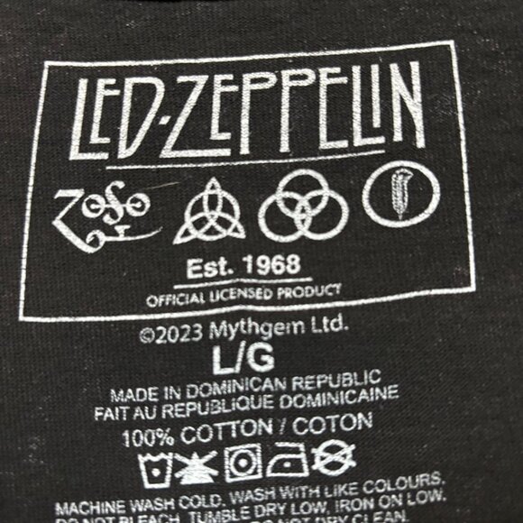 Led Zeppelin In Concert Sunset T-shirt size large - Picture 4 of 4
